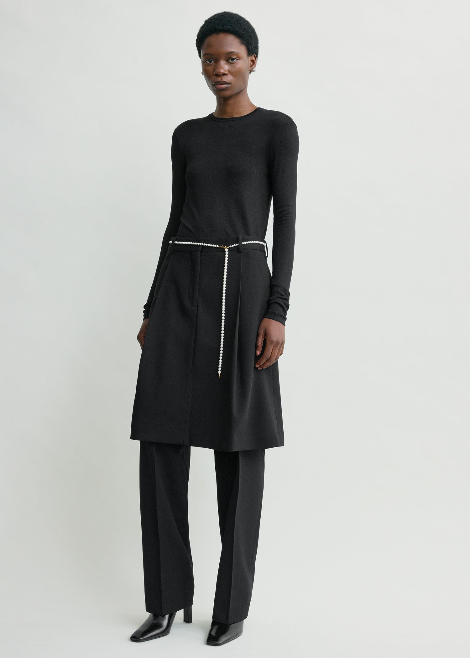 Long-sleeve jersey top – TOTEME