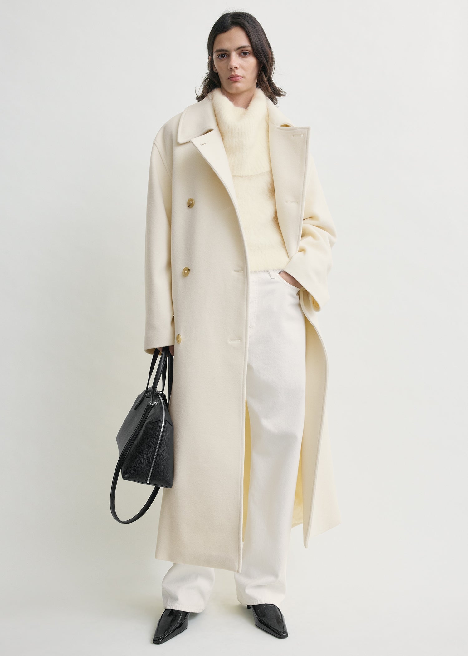 Shield coat ecru – TOTEME