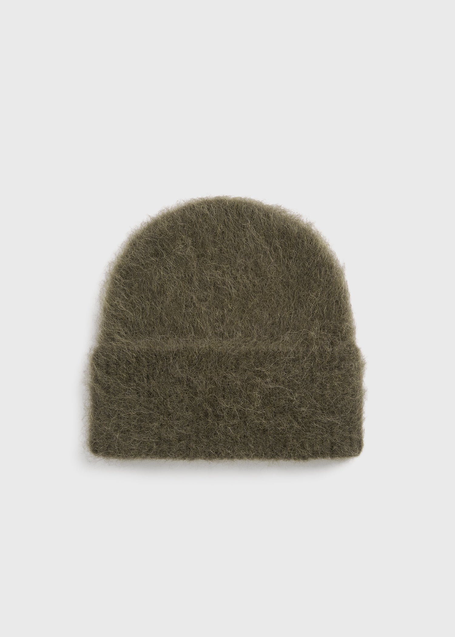Alpaca knit beanie pepper – TOTEME