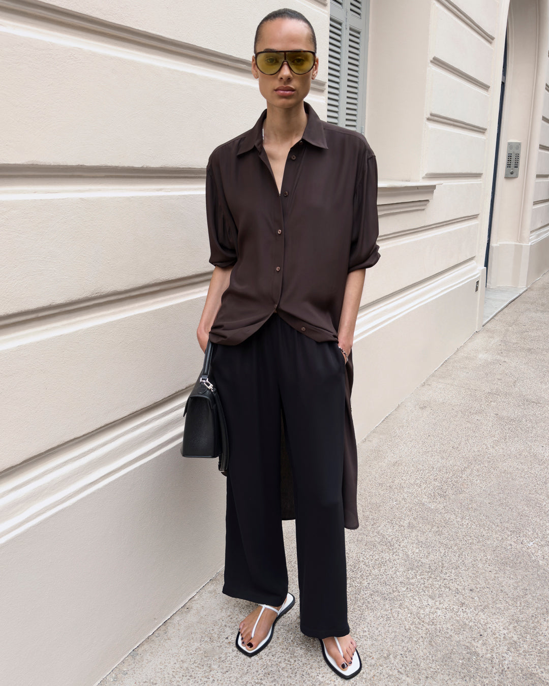 Zip leggings black – TOTEME