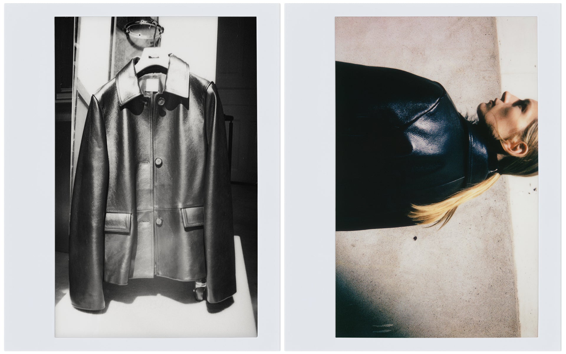 Collarless cinched jacket black – TOTEME