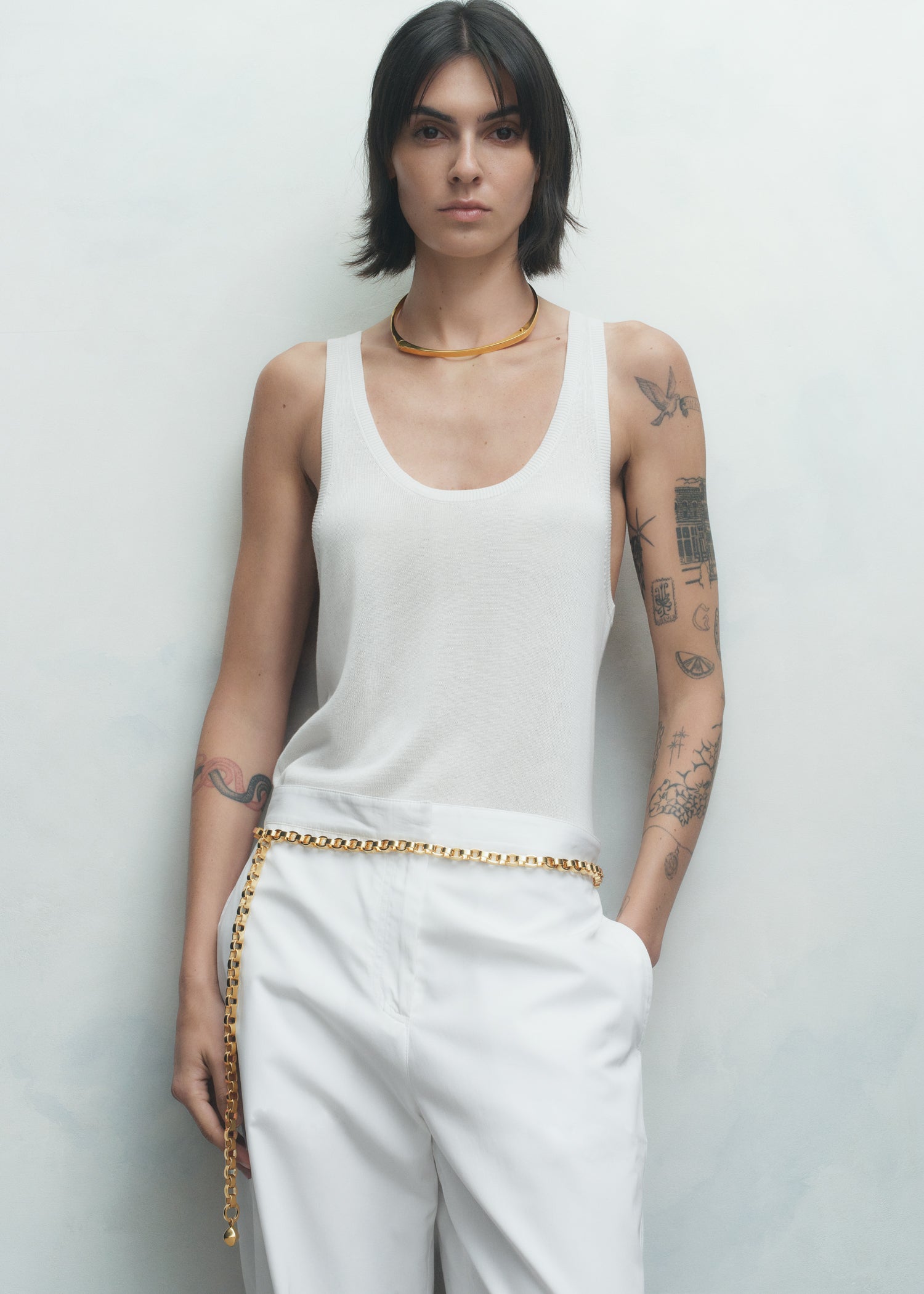 Pebble belt gold