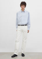 Straight denim white