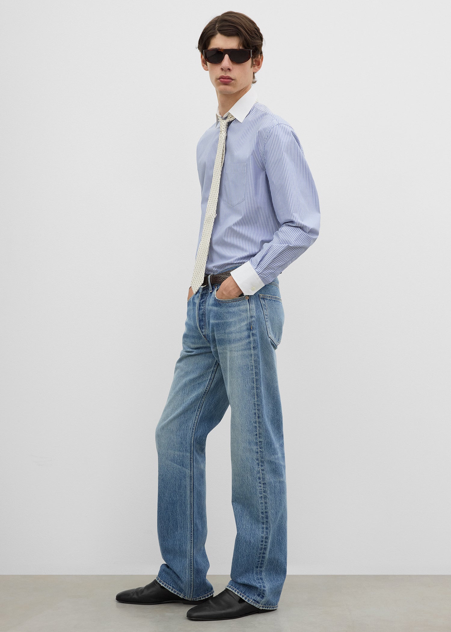 Straight denim mid vintage