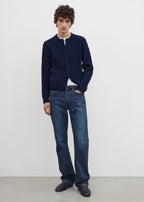 Straight denim deep indigo