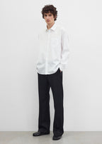 Casual pocket shirt white