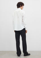 Casual pocket shirt white
