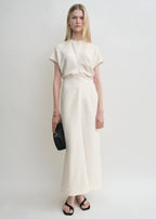 toteme ruched dress TOTEME Ruched Maxi Dress Mujer 721-000787 01