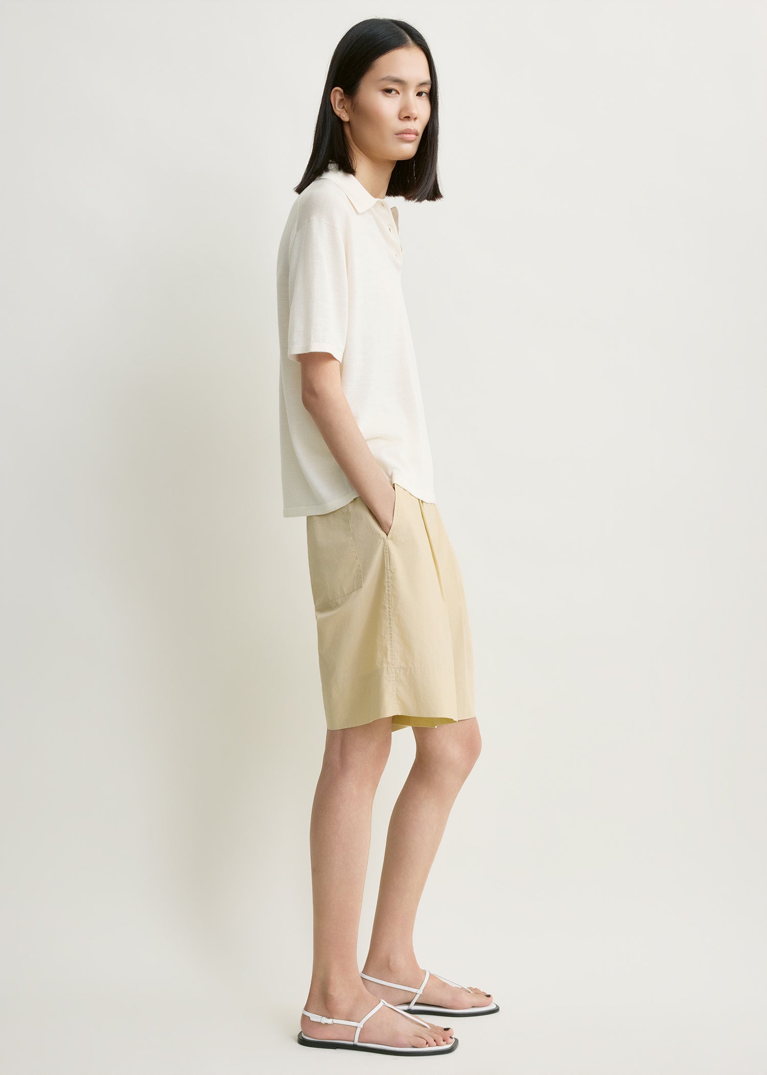 Cotton shorts peanut petite
