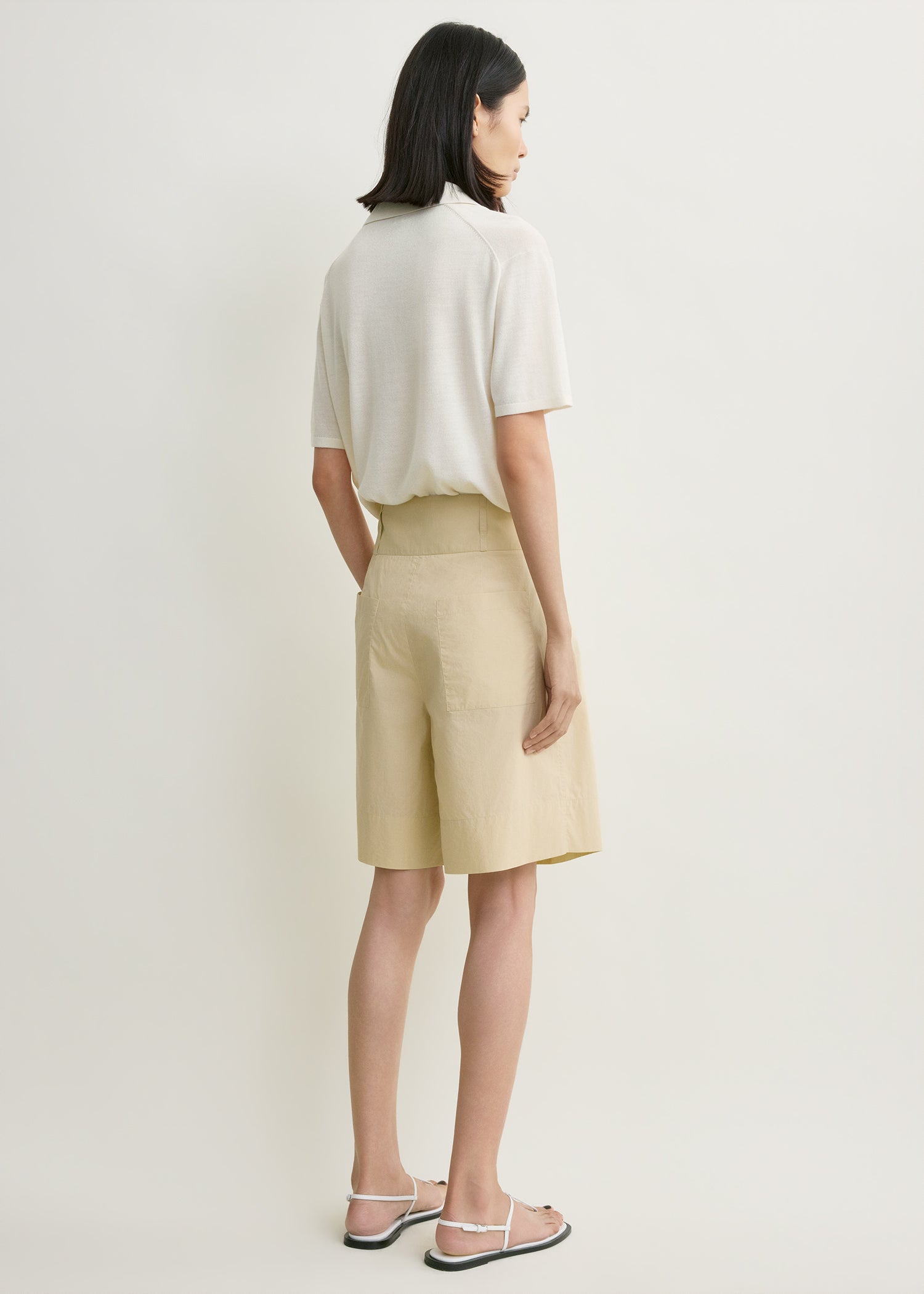 Cotton shorts peanut petite