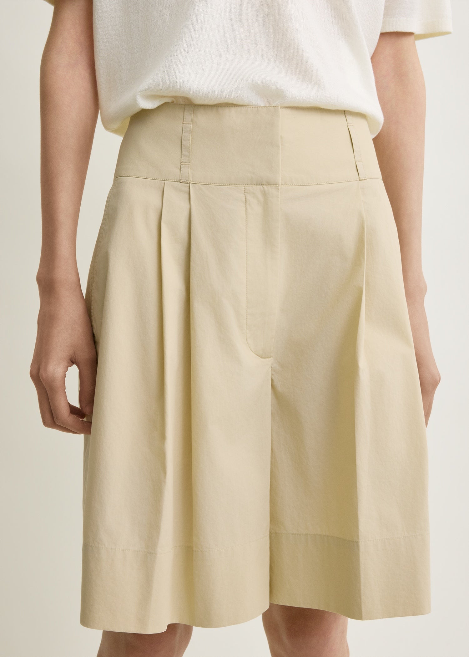 Cotton shorts peanut petite