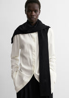 Sleeve scarf black