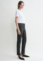 Twisted seam denim grey