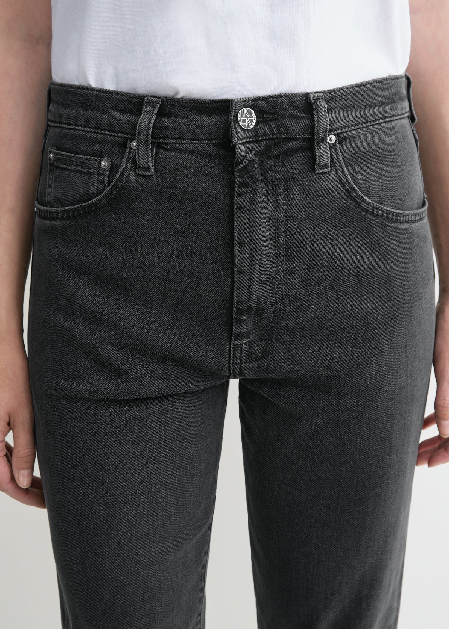 Twisted seam denim grey – TOTEME