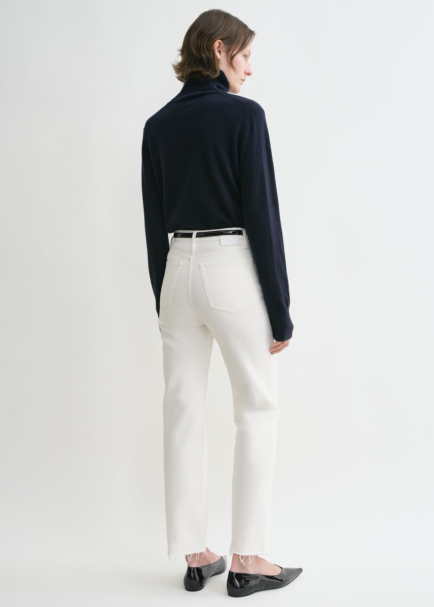 Classic cut denim off-white – TOTEME