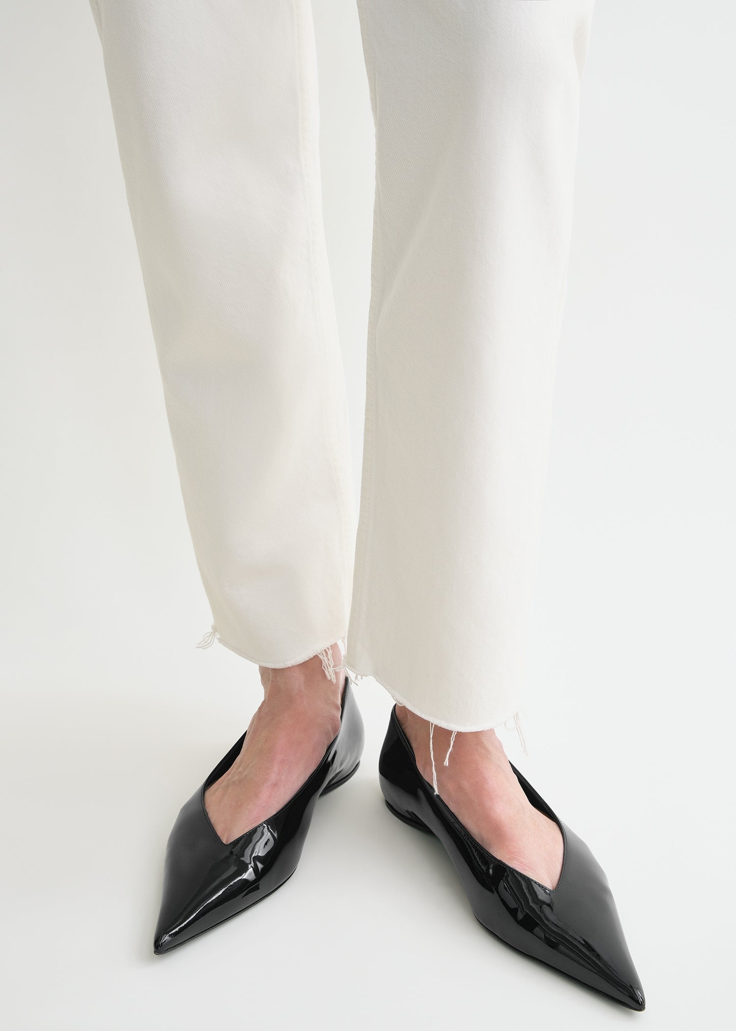 Classic cut denim off-white – TOTEME