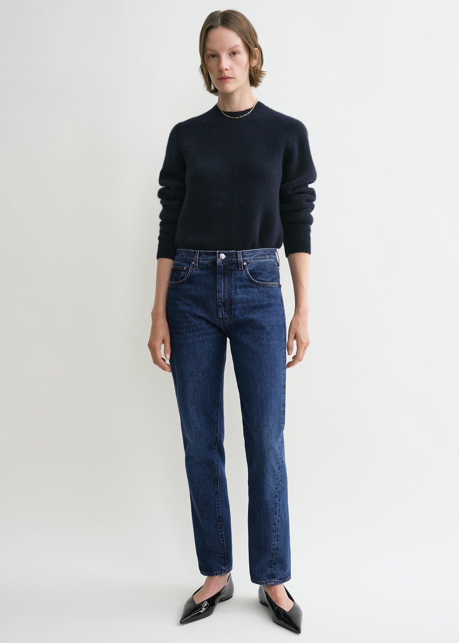 Twisted seam jeans | TOTEME Denim