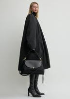 T-lock nylon satchel black