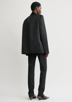 Satin dinner jacket black
