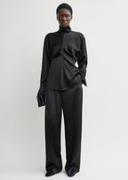 Slouch blouse black