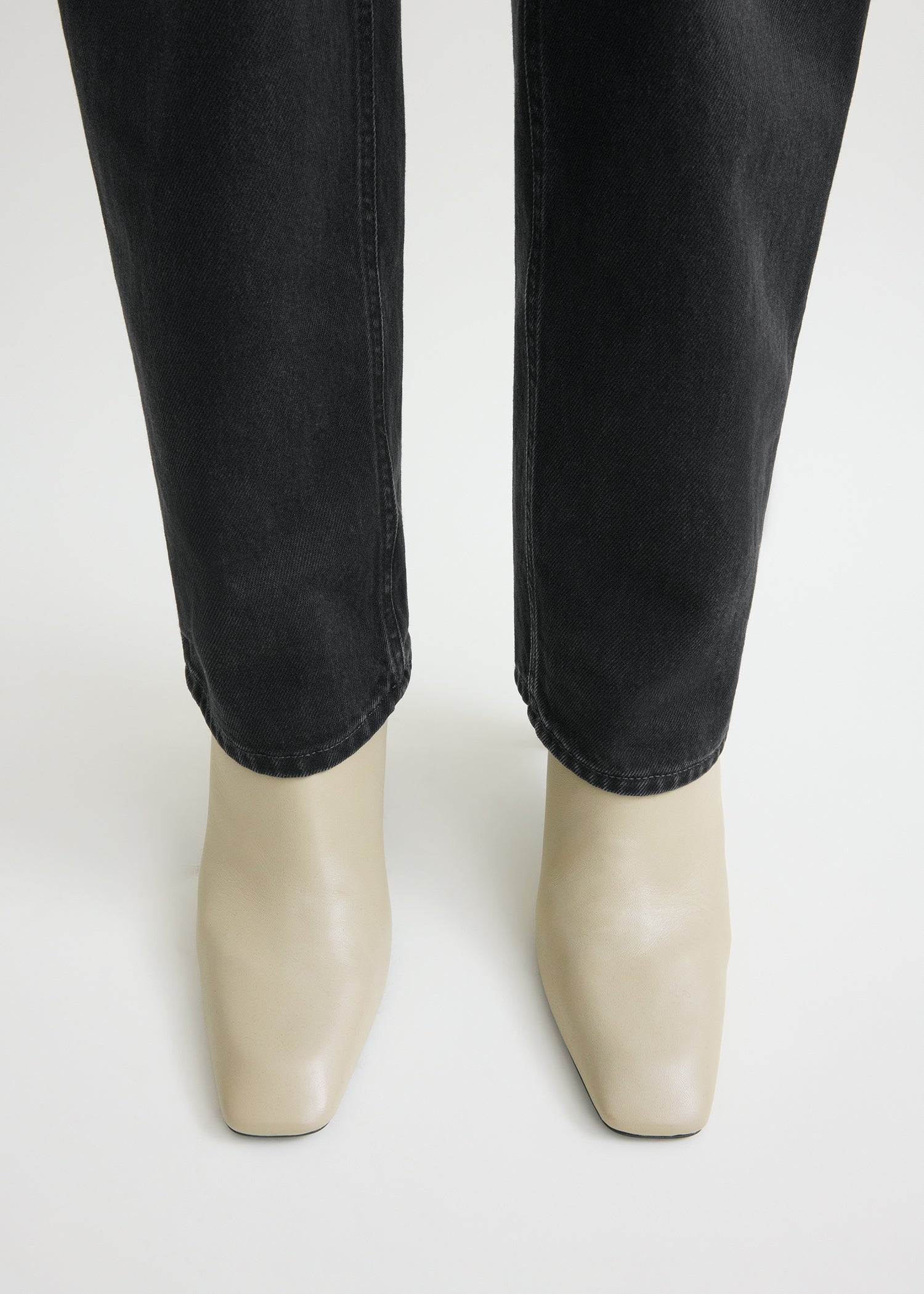 Bar nappa leather boots rye
