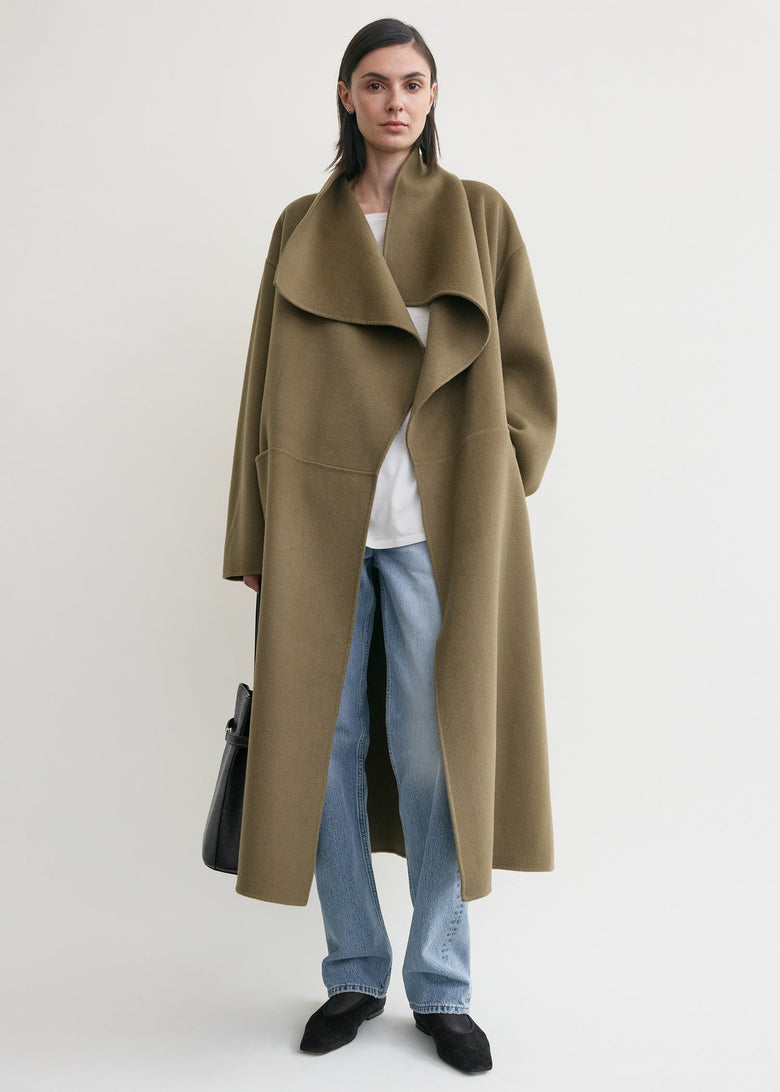 Signature doublé coat hazel