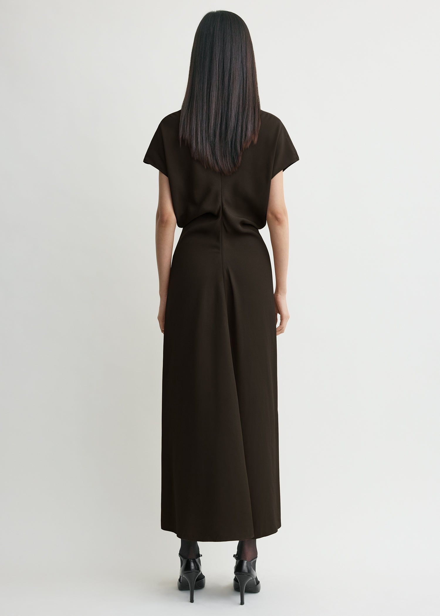 Slouch waist dress bark – TOTEME