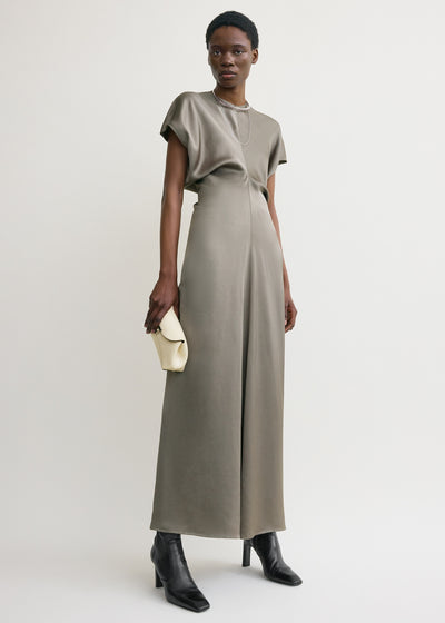 Slouch waist dress bark – TOTEME
