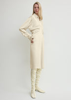 Slouch shirtdress snow