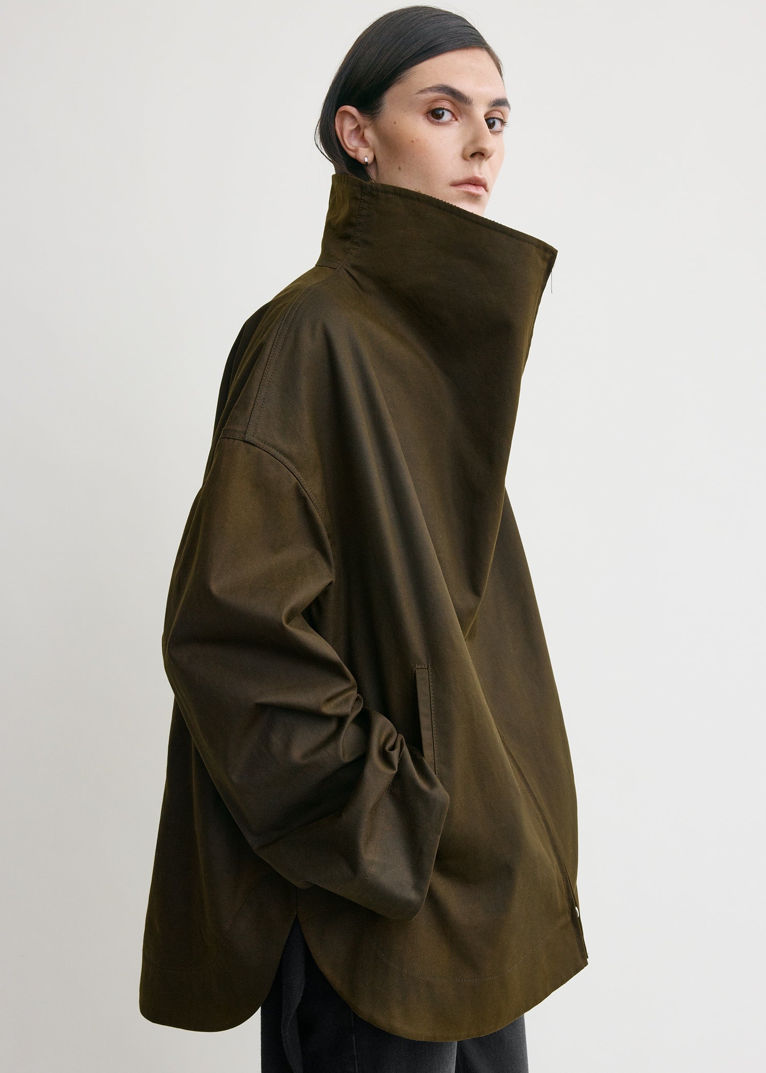 Zipped country jacket bark – TOTEME