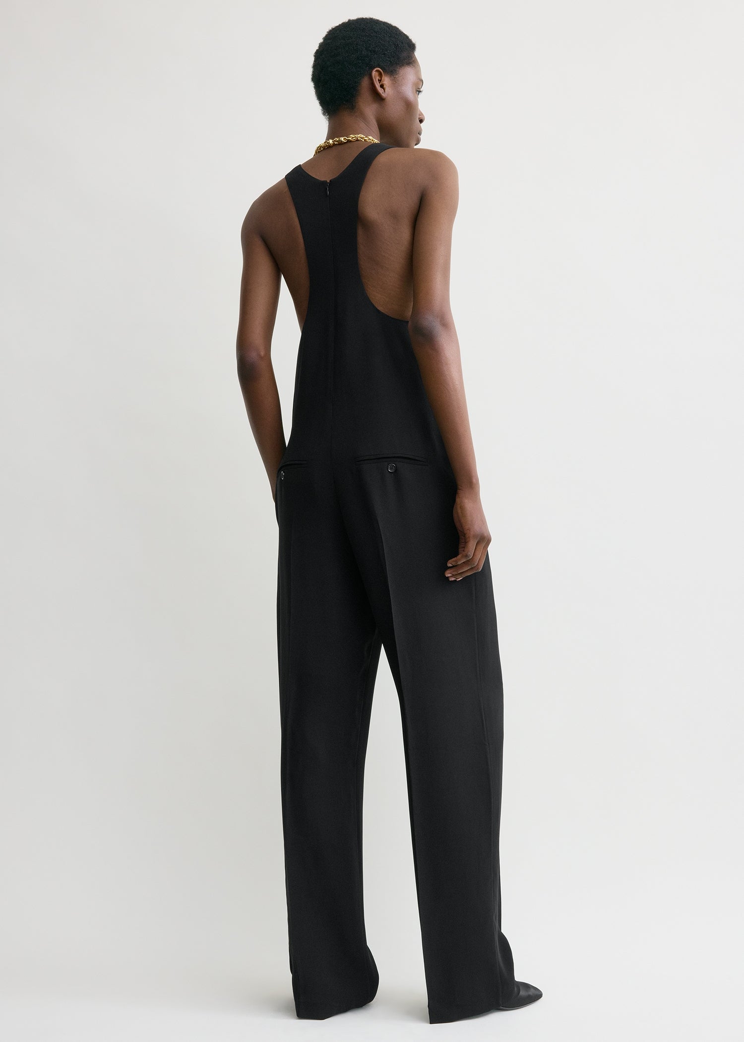 Evening jumpsuit black – TOTEME