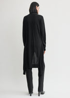 Double-sleeve turtleneck black
