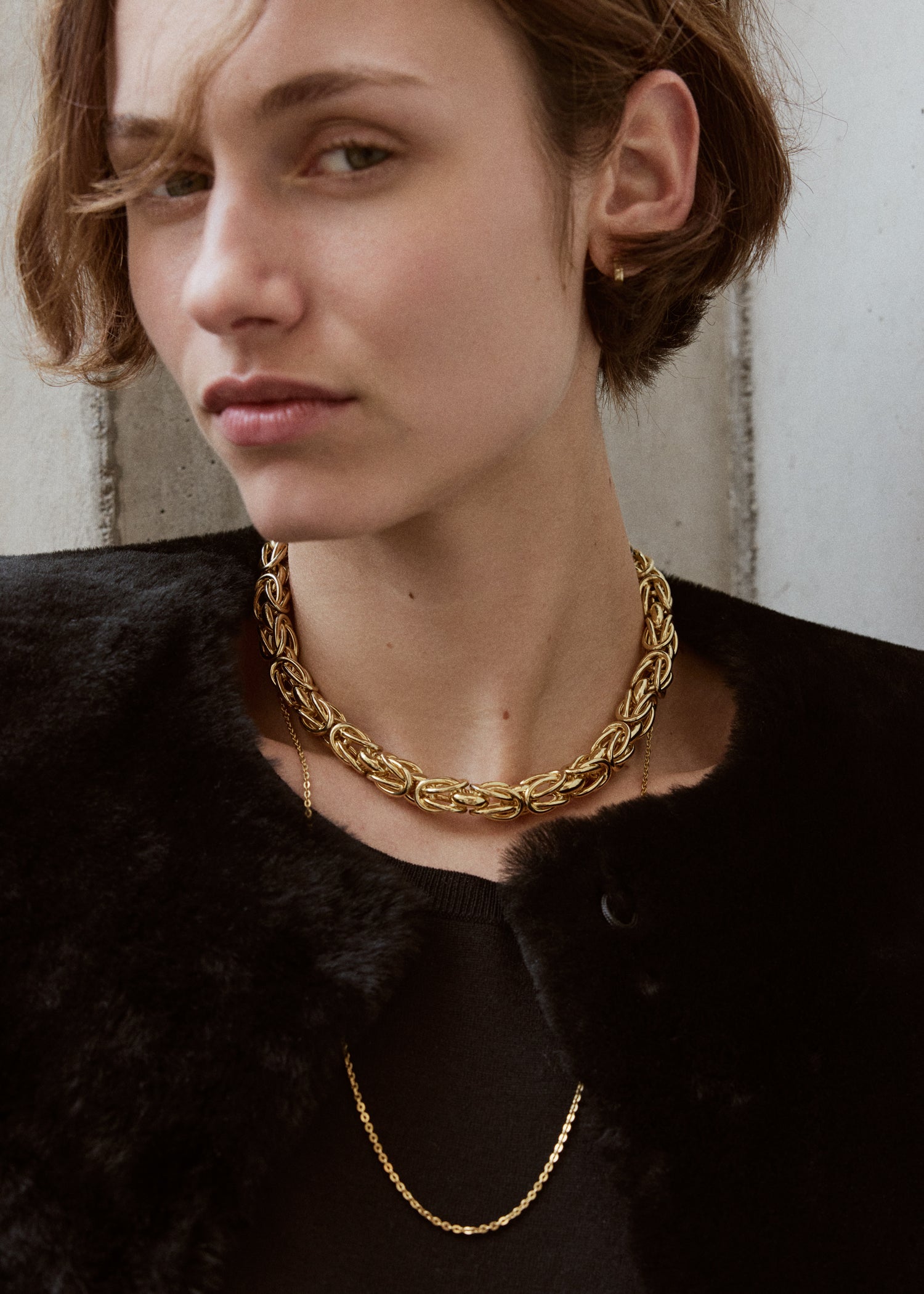 Byzantine collar gold