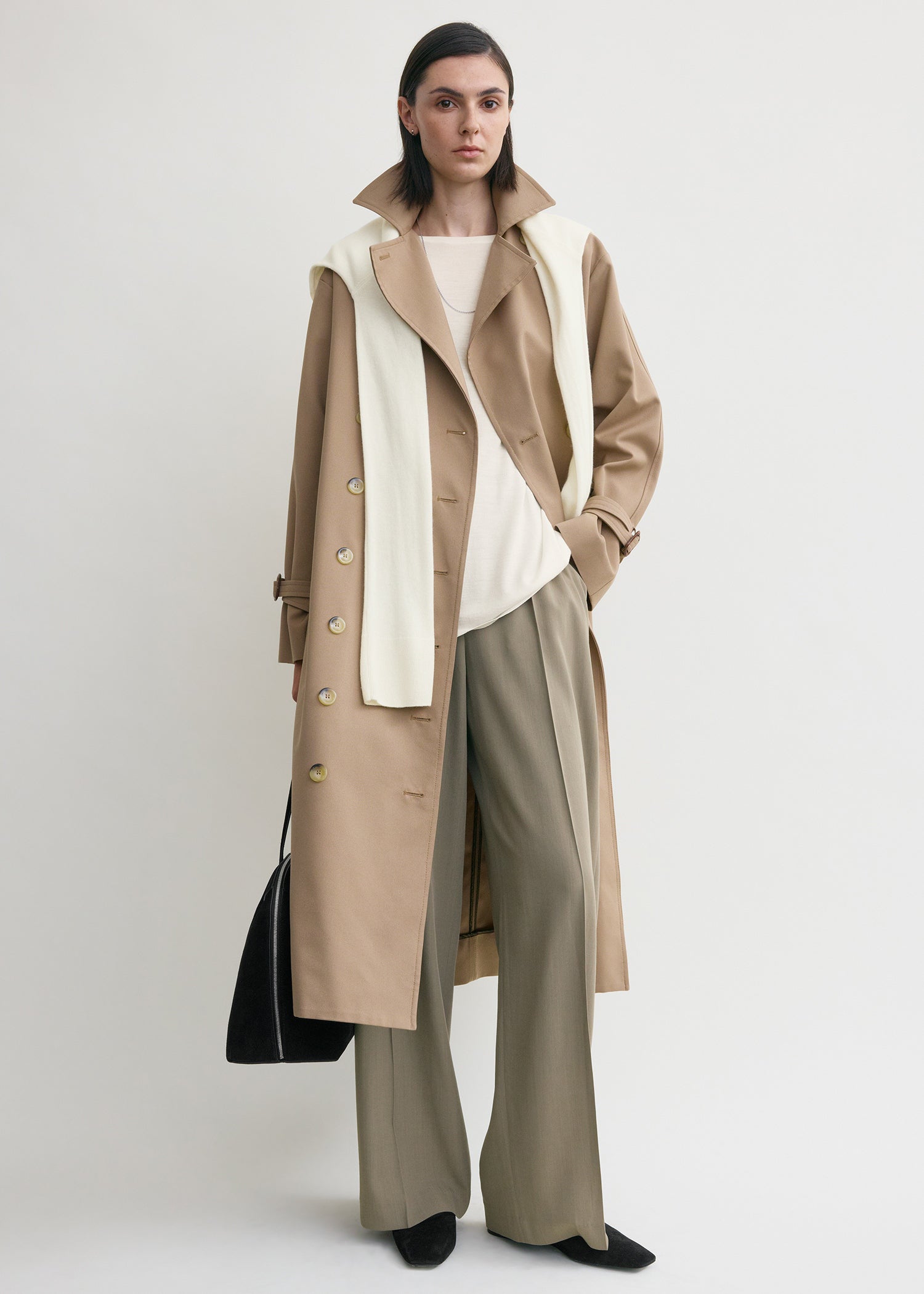 Signature trench khaki – TOTEME1