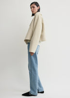 Signature doublé jacket peanut