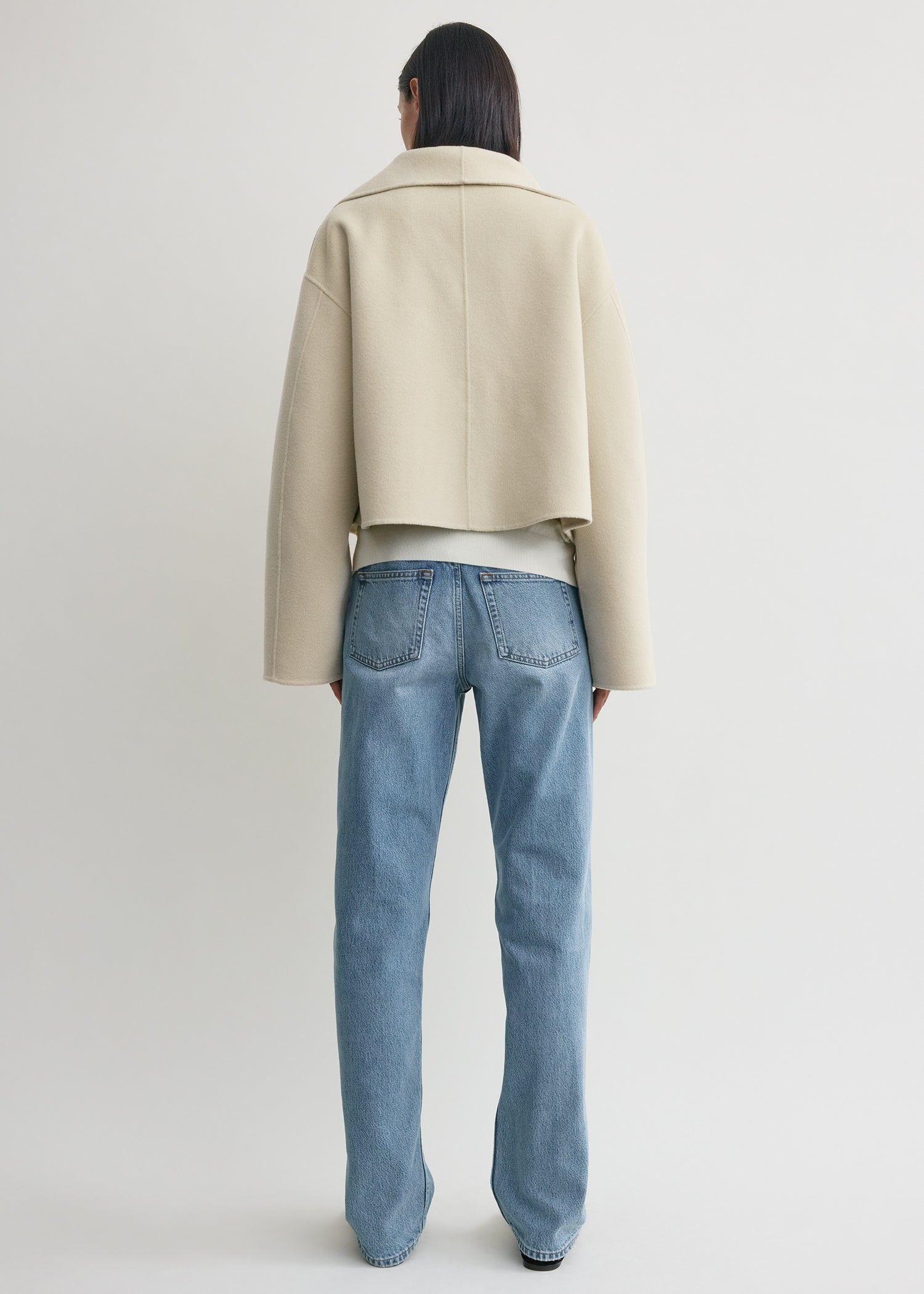 【新品】toteme　PENICTON　プルオーバー Signature doublé jacket peanut – TOTEME
