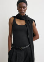 Sleeve scarf black