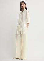 Sleeve scarf white