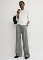 Fluid winter trousers mid grey