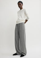 Fluid winter trousers mid grey