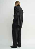 Tailored blazer charcoal