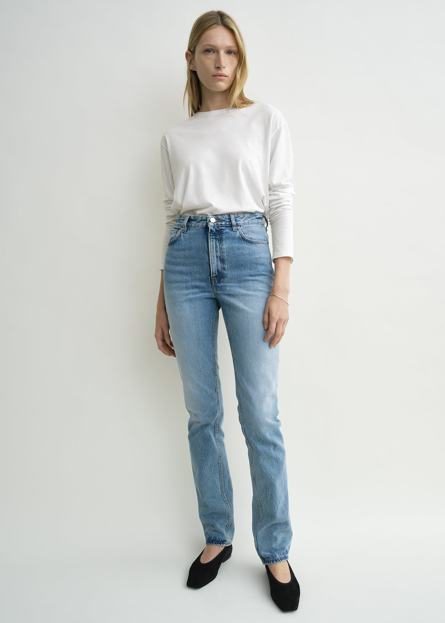 High slim denim true vintage