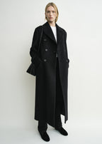 Broad coat black petite