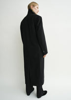Broad coat black petite