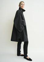 Car coat black petite