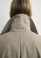 Car coat taupe petite
