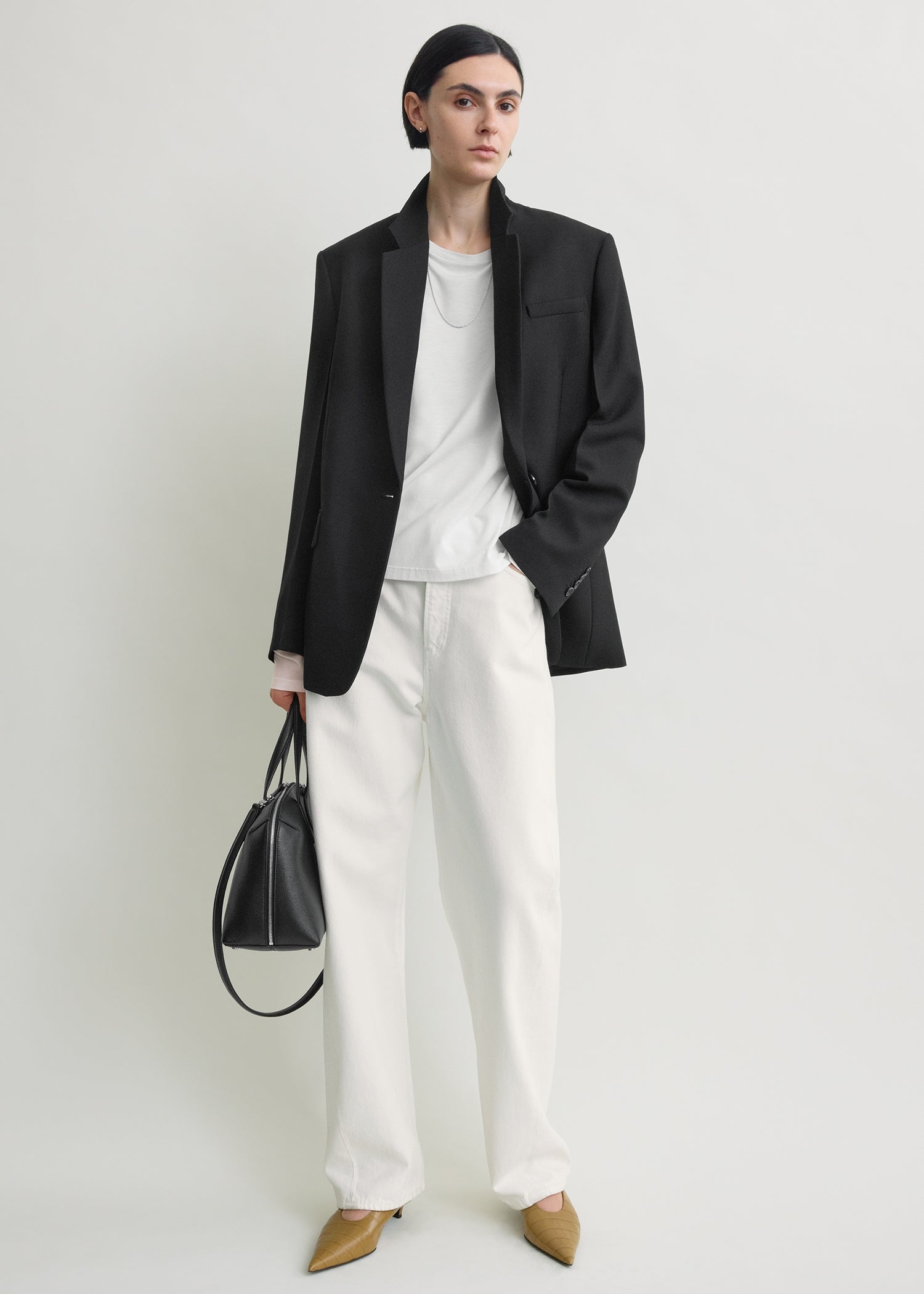 Tailored blazer black