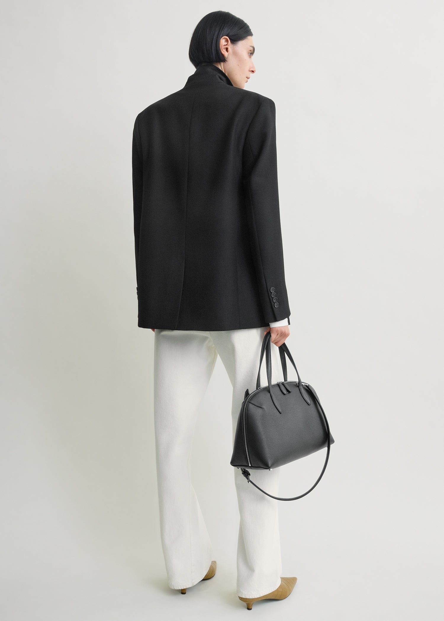 Tailored blazer black