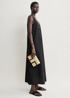 T-flap woven envelope natural/black