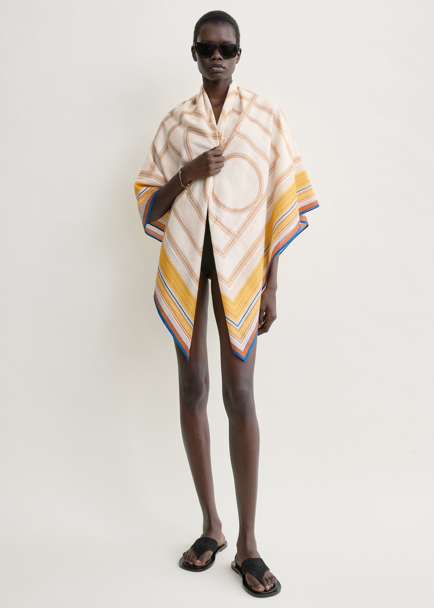 Collector sarong cream/daffodil